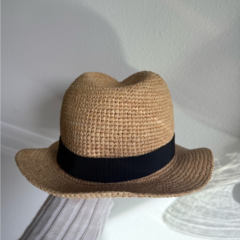 Packable straw hat- J.Crew - Picture 2 of 7